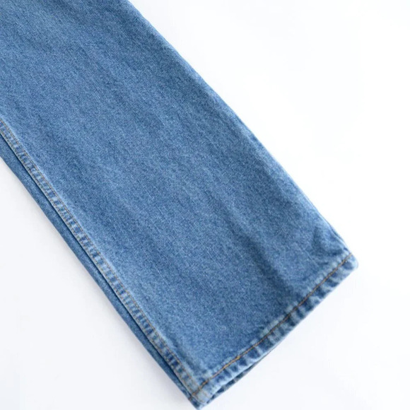 Vintage Levi's Blue Straight Leg Jeans  Button Style 212 (made in Canada) - Picture 6 of 6